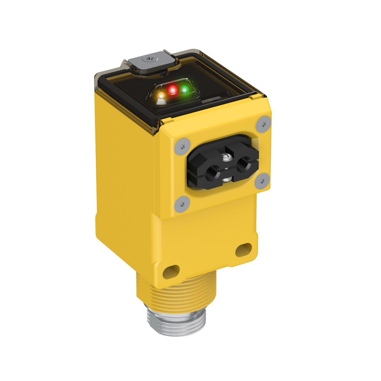 Banner Engineering Photoelectric Sensor; Plastic Fiber; Rectangular; Variable Range; 10-30VDC; NPN&plus;PNP; LO/DO Configurable; 7/8" QD